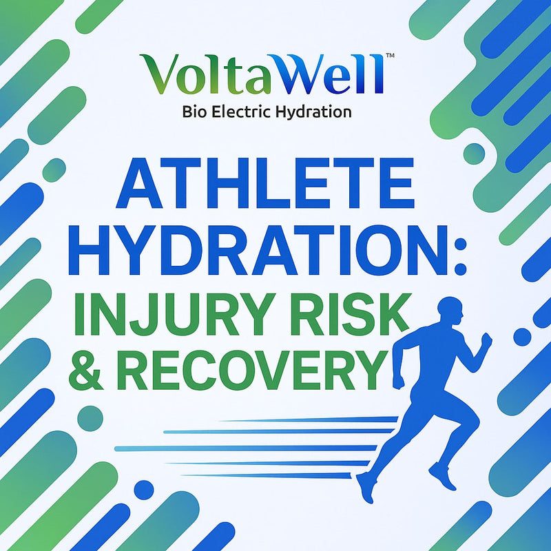 Athletic Hydration, Injury Risk & Recovery - How Water and Electrolytes Influence Muscles, Tendons, and Healing
