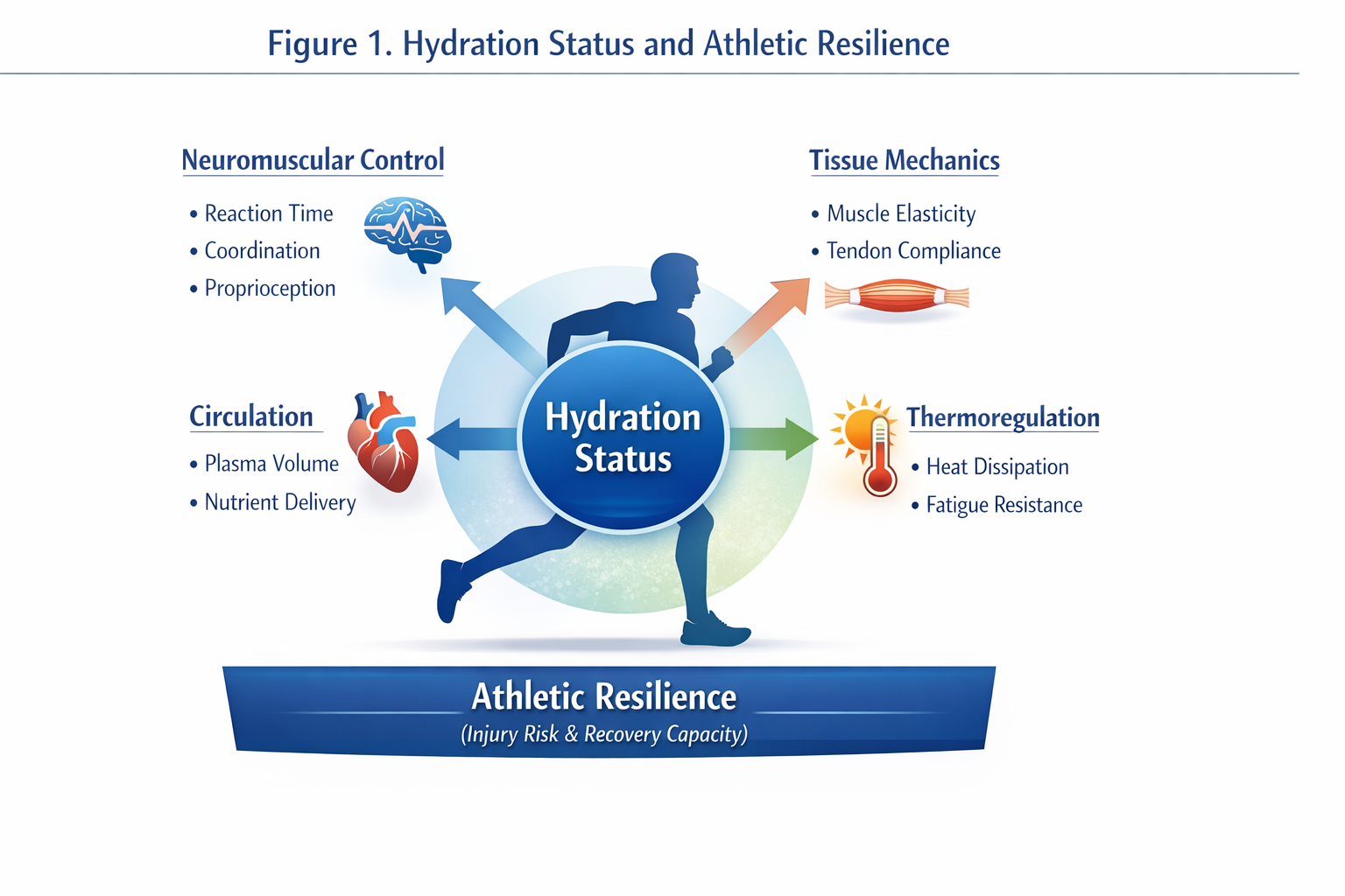 Hydration as a Hidden Variable in Athletic Performance and Resilience